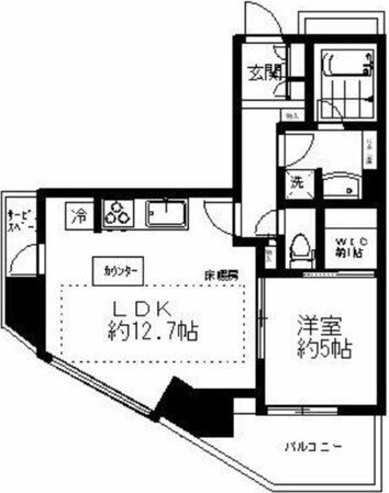 パークタワー板橋の物件間取画像